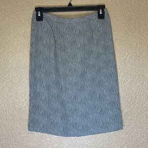 Vintage reflections pinstripe pencil skirt size 6